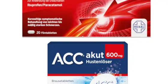 ACC akut Hustenlöser & IbuHEXAL plus Paracetamol ansehen