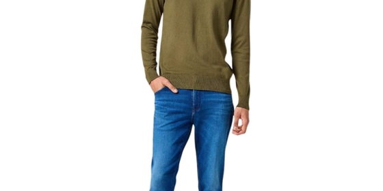 Wrangler Slim Fit Jeans Texas Slim in Blue Jam ansehen