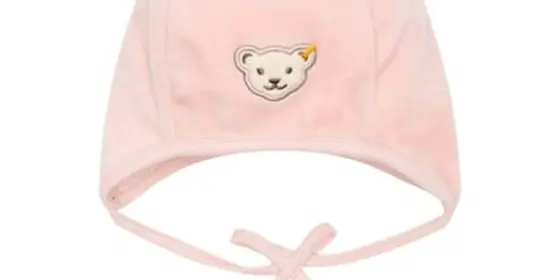 Steiff Mütze GOTS silver pink ansehen