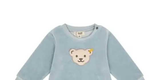 Steiff Sweatshirt GOTS celestial blue ansehen