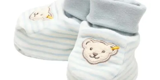Steiff Babyschuh celestial blue ansehen