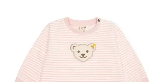 Steiff Sweatshirt silver pink ansehen