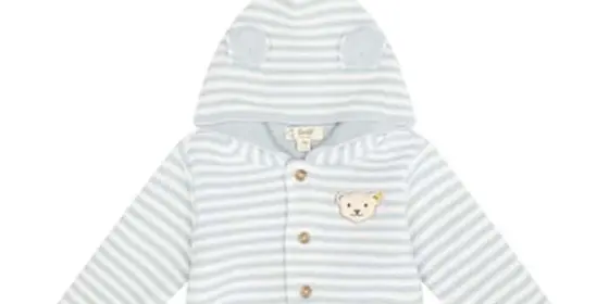 Steiff Strickjacke Stripes Celestial Blue ansehen