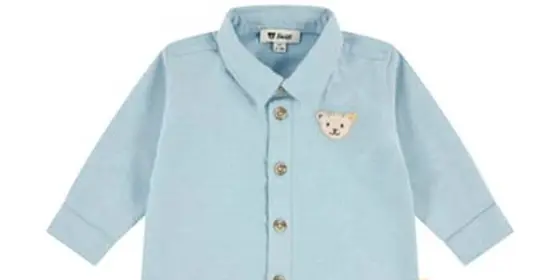 Steiff Hemd langarm - powder blue ansehen