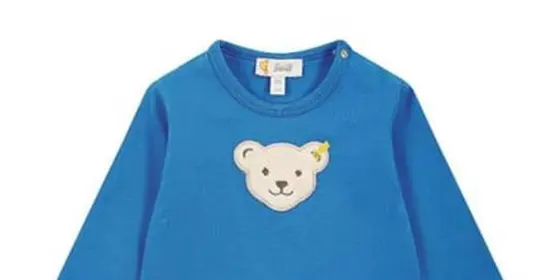 Steiff Langarmshirt mittelblau ansehen