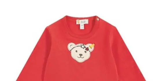 Steiff Langarmshirt rot ansehen