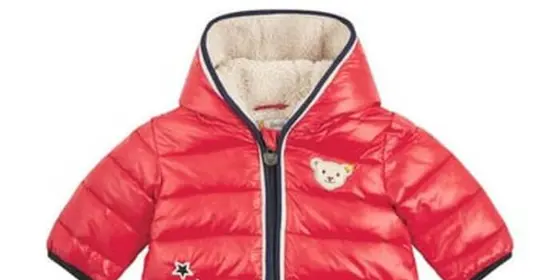 Steiff Jacke rot ansehen
