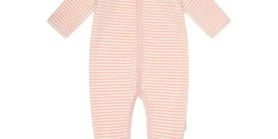Steiff Langarmstrampler silver pink ansehen