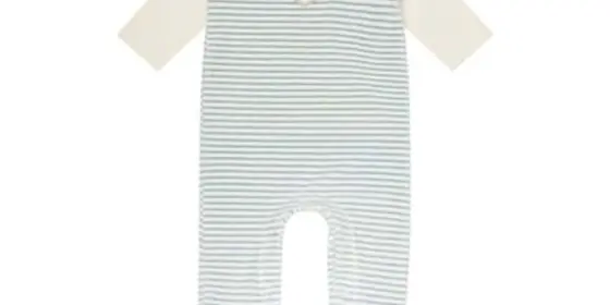 Steiff Strampler-Set stripes celestail blue ansehen