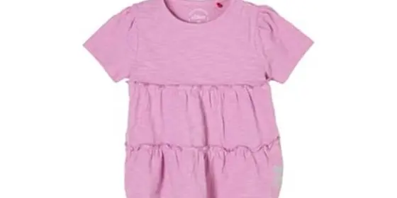 s.Oliver T-Shirt mit Rüschen rosa ansehen