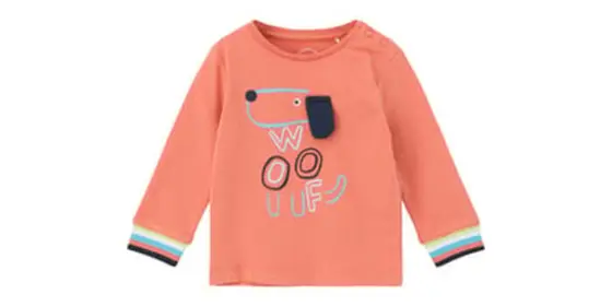 s.Oliver Langarmshirt orange ansehen