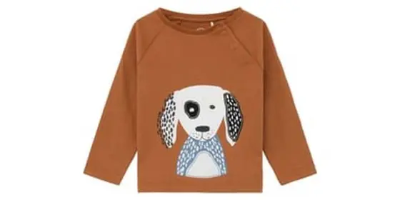 s.Oliver Langarmshirt Hund brown ansehen