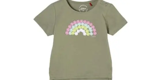 s.Oliver T-Shirt Regenbogen grün ansehen