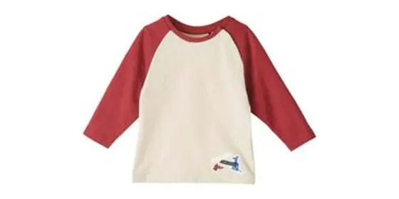 s.Oliver Langarmshirt beige/rot ansehen