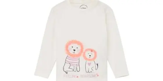 s.Oliver Langarmshirt Löwen creme ansehen