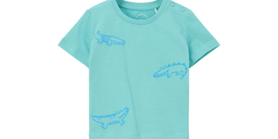 s.Oliver T-Shirt Krokodil türkis ansehen