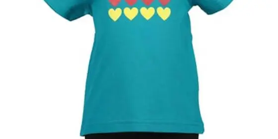 BLUE SEVEN Girls 2er Set T-Shirt + Capri Hose Lagune ansehen