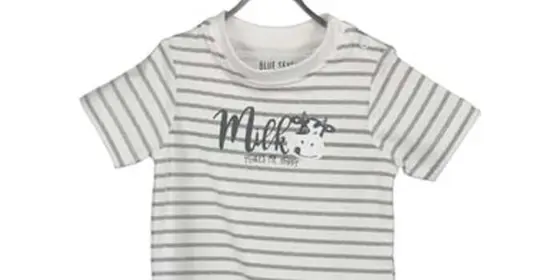 BLUE SEVEN T-Shirt Milk White Stripe ansehen