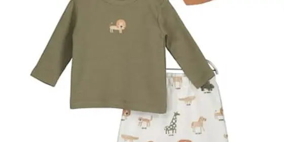 BLUE SEVEN Baby Set 3-tlg. Khaki ansehen