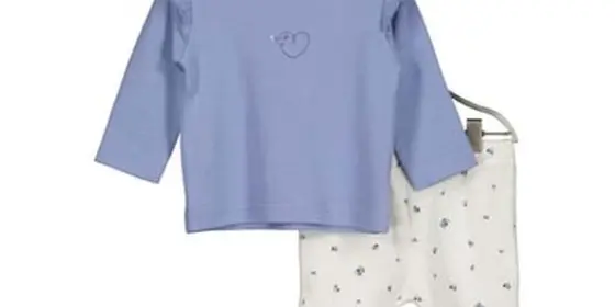 BLUE SEVEN Baby Set Shirt +Hose Mittelblau ansehen