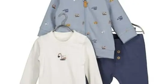BLUE SEVEN Baby Set 3-tlg. Mittelblau ansehen