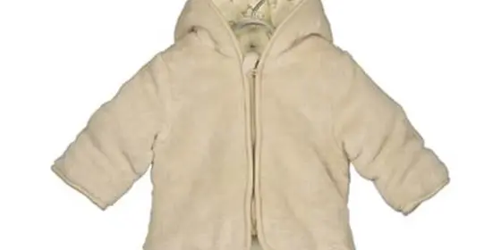 BLUE SEVEN Teddyjacke mit Kapuze - Beige ansehen