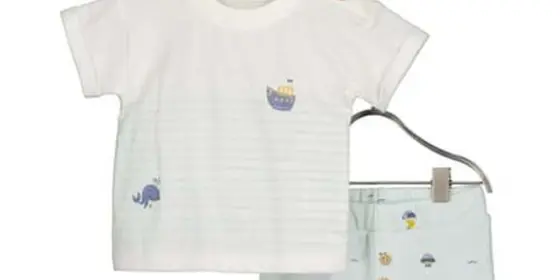 BLUE SEVEN T-Shirt + Short Set Off White ansehen