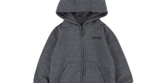 Levi's® Kids Kapuzensweatjacke grau ansehen