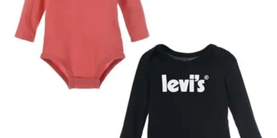 Levi's®2er Pack Bodies schwarz/grau ansehen
