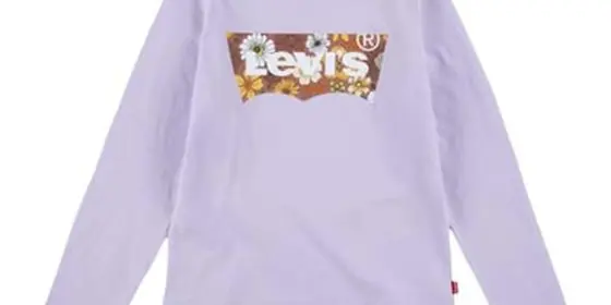 Levi's® Langarmshirt Girl lila ansehen