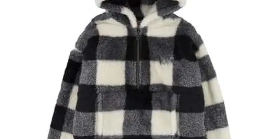 Levi's® Fleecejacke Girl schwarz/weiß ansehen