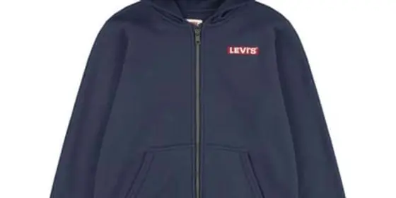 Levi's® Boxtab full zip sweatshirt- Dress Blues ansehen