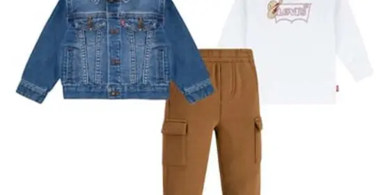 Levi's®Trucher shirt & Cargo Jogger - Blazing Blue ansehen