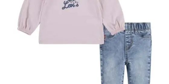 Levi's® Puff Shirt-Jean set Lotus ansehen