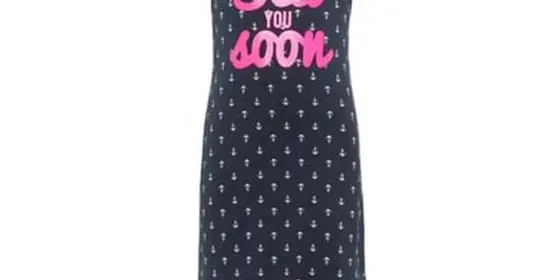 name it Girls Kleid Nkfvippa dark sapphire AOP Ancher ansehen