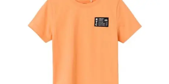 name it T-Shirt Nmmvector Mock Orange ansehen