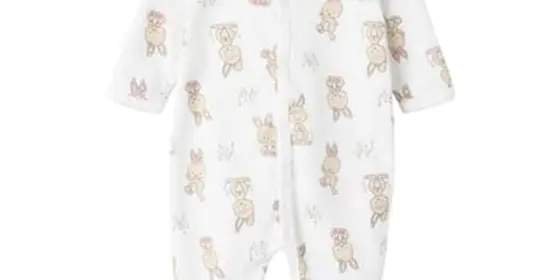 name it Schlafoverall Rabbit Bright White ansehen