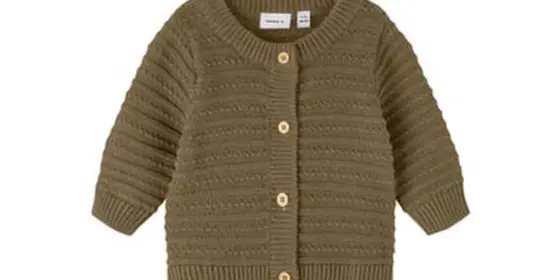 name it Strickjacke Nbmlemalle Kangaroo ansehen