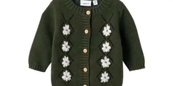 name it Strickjacke Nbfkihelle Rifle Green ansehen