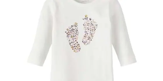 name it Langarmshirt Nbflenette White Alyssum ansehen