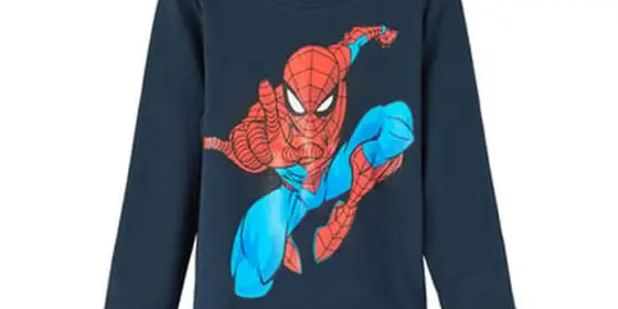 name it Langarmshirt Spiderman Nmmoktav Dark Sapphire ansehen
