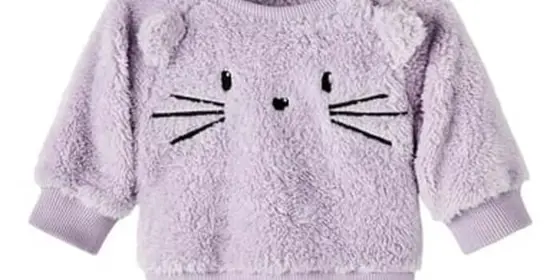 name it Langarmshirt Teddy Nbfsahra Orchid Petal ansehen