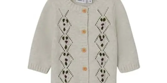 name it Strickjacke Nbfkihelle Peyote Melange ansehen