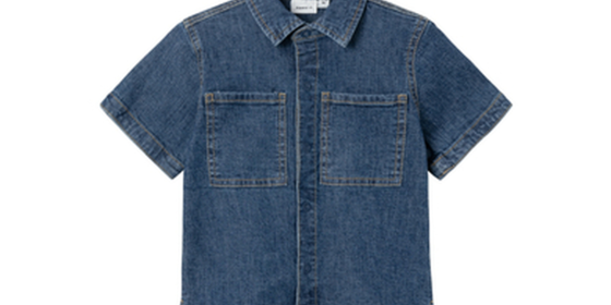 name it Jeanshemd Nmmpeter Dark Blue Denim ansehen