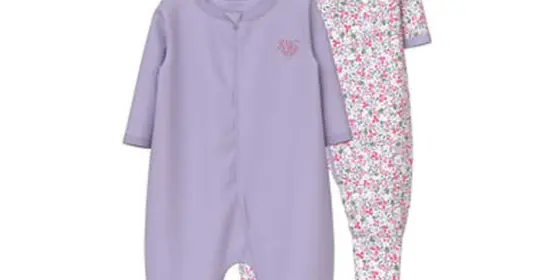 name it Schlafoverall 2er Pack Pastel Lilac ansehen