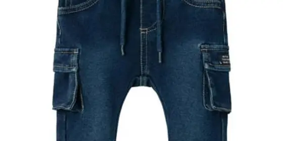 name it Cargo Jeans Nbmben Dark Blue Denim ansehen