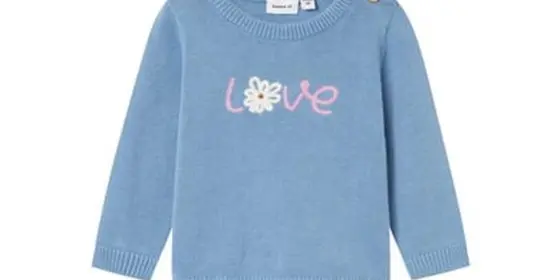 name it Strickpullover Nbflosette Endless Sky ansehen