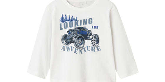 name it Langarmshirt Nmmvictor Bright White ansehen