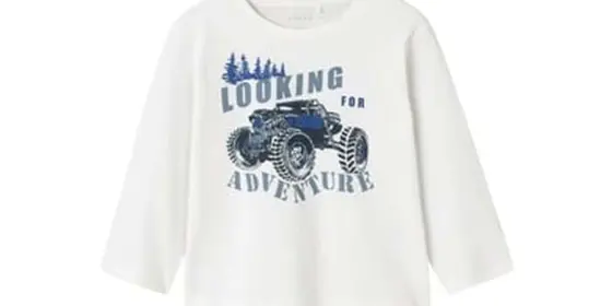 name it Langarmshirt Nmmvictor Bright White ansehen