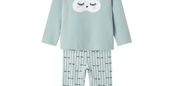 name it Schlafanzug 2-tlg. Nmfranda Gray Mist ansehen